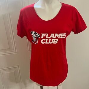 Port Authority Women's Red Liberty University Flames Club Tee